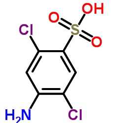 4-Amino-2,5-dichlorobenzenesulfonic acid structure