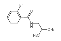 N-异丁基-2-溴苯甲酰胺结构式