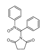 (Z)-1-(2,5-dioxopyrrolidin-1-yl)-N,1-diphenylmethanimine oxide Structure