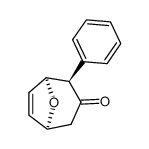 (1S,2R,5S)-2-Phenyl-8-oxa-bicyclo[3.2.1]oct-6-en-3-one Structure