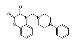 4-[(4-phenylpiperazin-1-yl)methyl]-1,4-benzoxazine-2,3-dione Structure