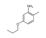 2-methyl-5-propoxyaniline Structure