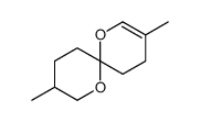 3,9-dimethyl-1,7-dioxaspiro[5.5]undec-2-ene结构式