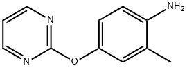 2-methyl-4-(pyrimidin-2-yloxy)aniline structure