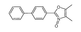 2-([1,1'-biphenyl]-4-yl)-4,5-dimethyloxazole 3-oxide结构式