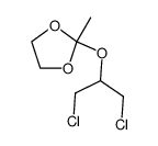 2-(1,3-dichloro-2-propoxy)-2-methyl-1,3-dioxolane Structure