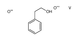 Vanadic acid, 2-phenylethyl ester Structure