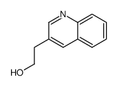 2-quinolin-3-ylethanol结构式
