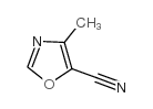 4-methyloxazole-5-carbonitrile Structure