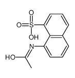 8-acetamidonaphthalene-1-sulfonic acid结构式