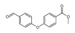 methyl 4-(4-formylphenoxy)benzoate Structure
