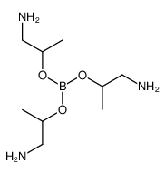 tris(2-amino-1-methylethyl) borate Structure