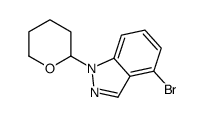 4-溴-1-(四氢吡喃-2-基)-1H-吲唑图片