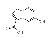 5-Methyl-1H-indole-3-carboxylic acid Structure