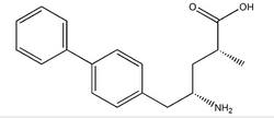 (2R,4S)-4-Amino-5-(b iphenyl-4-yl)-2-methyl pentanoic acid结构式