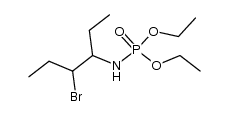 diethyl (4-bromohexan-3-yl)phosphoramidate结构式