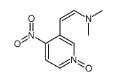 3-[2-(Dimethylamino)vinyl]-4-nitropyridine 1-Oxide Structure
