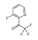 2,2,2-trifluoro-1-(3-fluoropyridin-2-yl)ethanone Structure