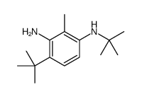 1-N,4-ditert-butyl-2-methylbenzene-1,3-diamine Structure