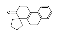 3',4',9',10'-tetrahydro-spiro[cyclopentane-1,1'-phenanthren]-2'-one Structure