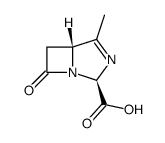 1,3-Diazabicyclo[3.2.0]hept-3-ene-2-carboxylicacid,4-methyl-7-oxo-,cis-(9CI) Structure