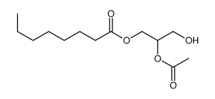 1-octanoyl-2-acetylglycerol结构式