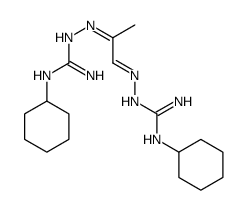 methylglyoxal bis(cyclohexylamidinohydrazone)结构式