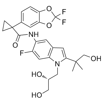 Tezacaftor(VX-661) structure