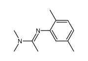 N'-(2,5-dimethylphenyl)-N,N-dimethylacetimidamide Structure