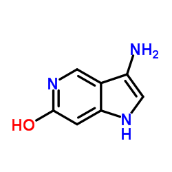 3-Amino-6-hydroxy-5-azaindole Structure