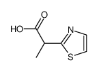 2-(1,3-Thiazol-2-yl)propanoic acid Structure