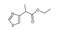 ethyl 2-(1,3-thiazol-4-yl)propanoate Structure