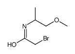 2-bromo-N-(1-methoxypropan-2-yl)acetamide Structure