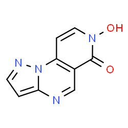7-Hydroxypyrazolo[1,5-a]pyrido[3,4-e]pyrimidin-6(7H)-one结构式