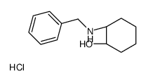 CIS-2-BENZYLAMINO-CYCLOHEXANOL HYDROCHLORIDE Structure
