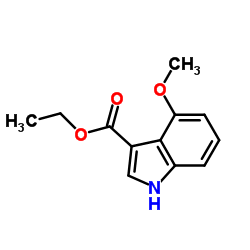 Ethyl 4-methoxy-1H-indole-3-carboxylate图片