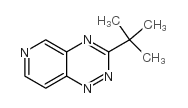 3-叔丁基吡啶并[3,4-e][1,2,4]三嗪结构式