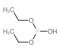 Phosphorous acid,diethyl ester结构式