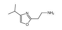 2-(4-isopropyl-1,3-oxazol-2-yl)ethanamine结构式