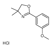 2-(3-methoxyphenyl)-4,4-dimethyl-5H-1,3-oxazole,hydrochloride结构式