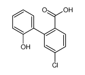 4-chloro-2-(2-hydroxyphenyl)benzoic acid Structure