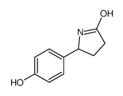 5-(4-hydroxyphenyl)pyrrolidin-2-one Structure