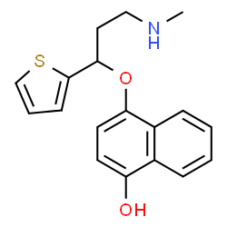 4-羟基度洛西汀-d3结构式