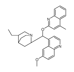 HYDROQUININE 4-METHYL-2-QUINOLYL ETHER Structure