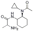 (S)-N-[2-(Acetyl-cyclopropyl-aMino)-cyclohexyl]-2-aMino-propionaMide Structure