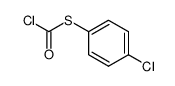 chloro-thioformic acid (4-chloro-phenyl)ester结构式