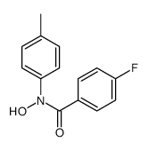 4-fluoro-N-hydroxy-N-(4-methylphenyl)benzamide Structure