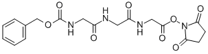 Z-GLY-GLY-GLY-OSU Structure