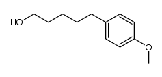 5-(4-methoxyphenyo)pentan-1-ol Structure