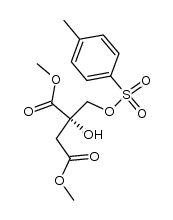 dimethyl (S)-2-(tosyloxymethyl)malate结构式